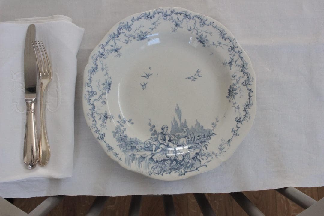 レアGien【ジアン】IDYLLE/フランスアンティーク