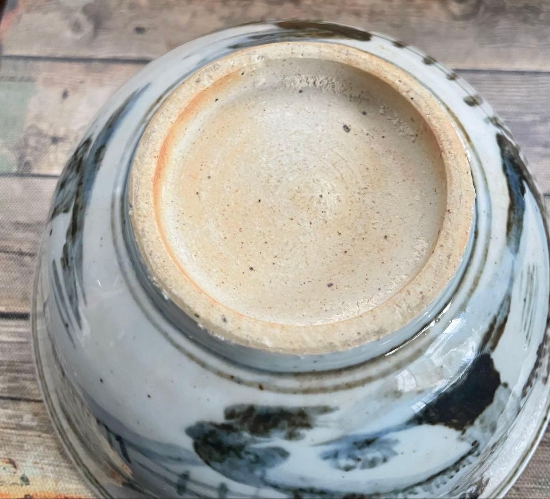 唐物染付明早期茶碗