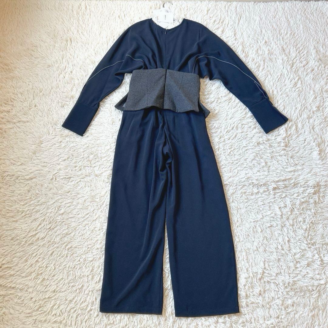 広瀬すずさん着用✨CLANE クラネ　未使用 ウールビスチェオールインワン