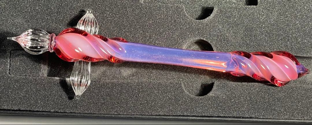 ガラス工房 LUC ゴースト ピンク