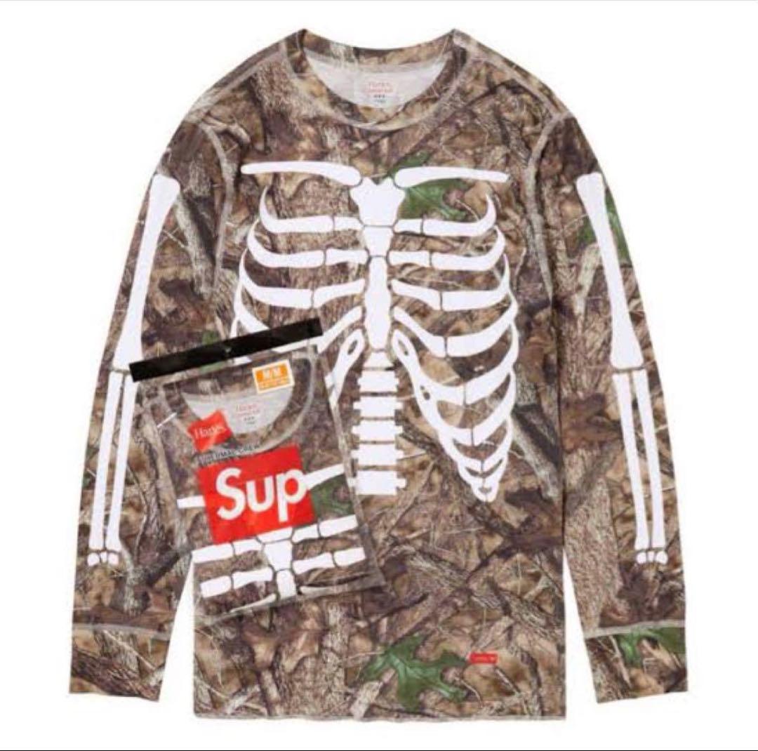 トップス supreme bones thermal S