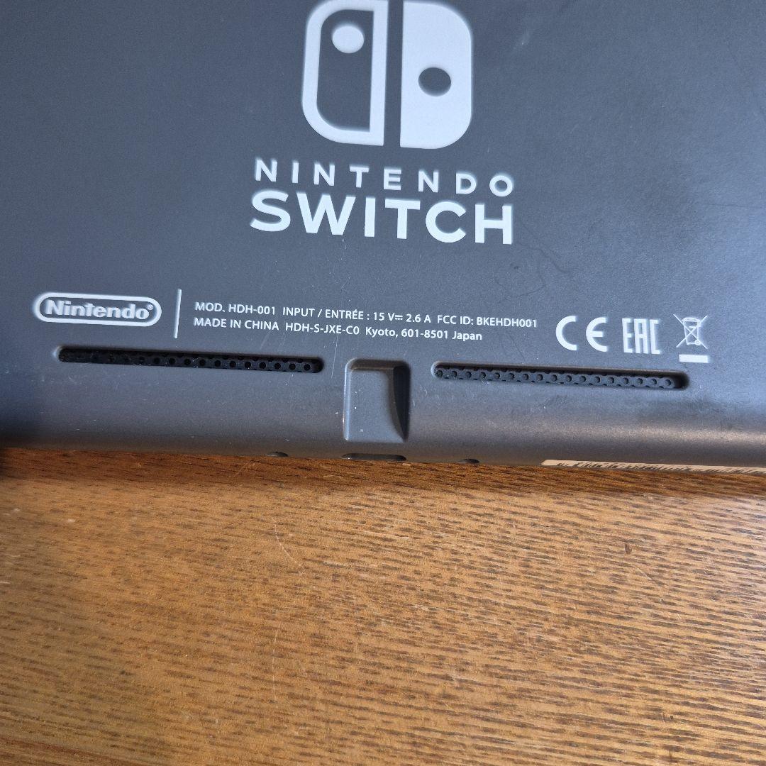 Nintendo switch グレー　ジャンク　1641NS