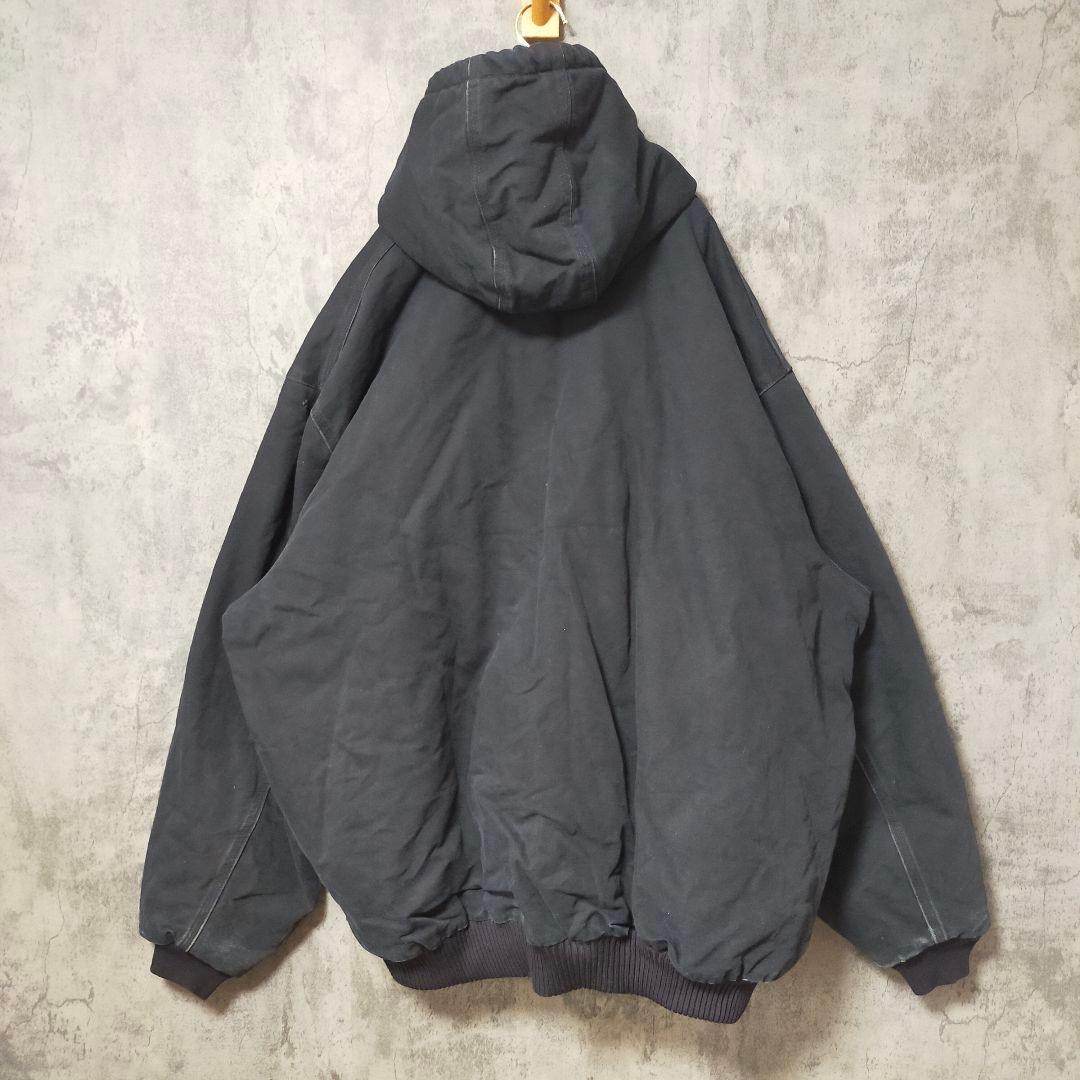 【古着】(2XL) Carhartt カーハート アクティブジャケット 黒