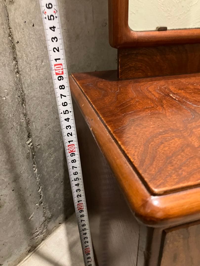 鏡台　レトロ　ジャパンヴィンテージ　昭和　ドレッサー　日本　家具　姿見鏡　化粧台