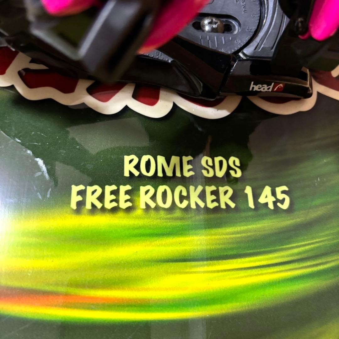 ROME SDS ローム HEAD レディーススノーボード3点セット　145cm