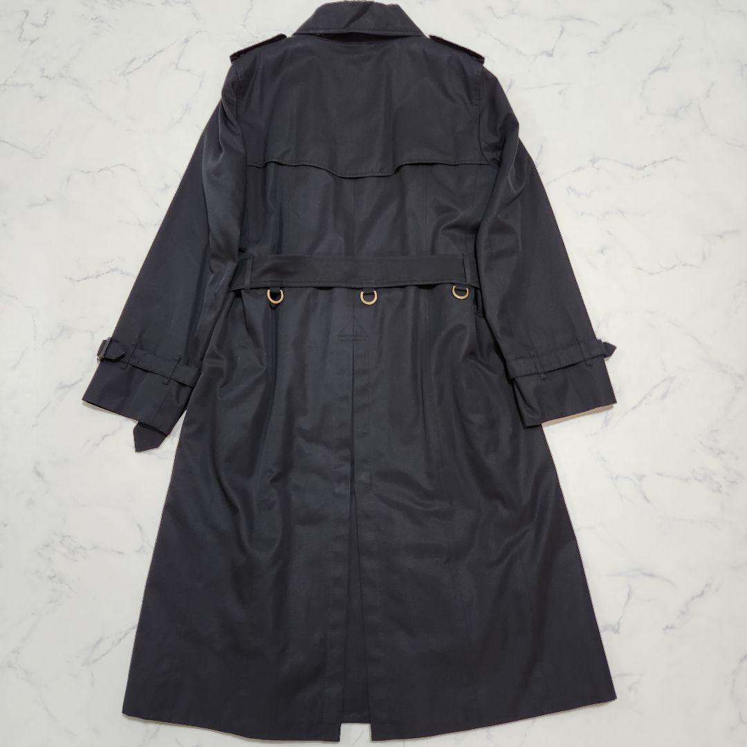 バーバリーロンドン　ライナー付きトレンチコート　ノバチェック　ロング　11