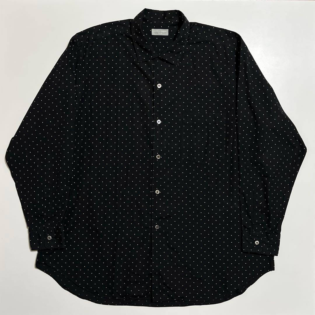 COMME des GARÇONS HOMME 長袖シャツ 田中オム ブラック