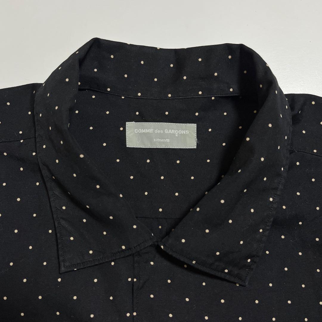 COMME des GARÇONS HOMME 長袖シャツ 田中オム ブラック