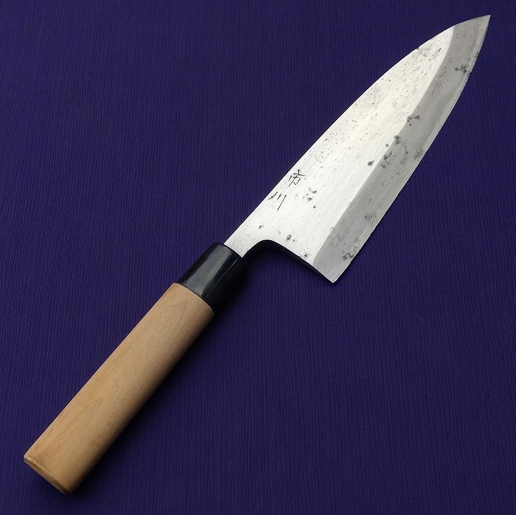 出刃包丁 二見ヶ浦 菊一文字則正 刃長約180㎜ 片刃 庖丁 《0124》