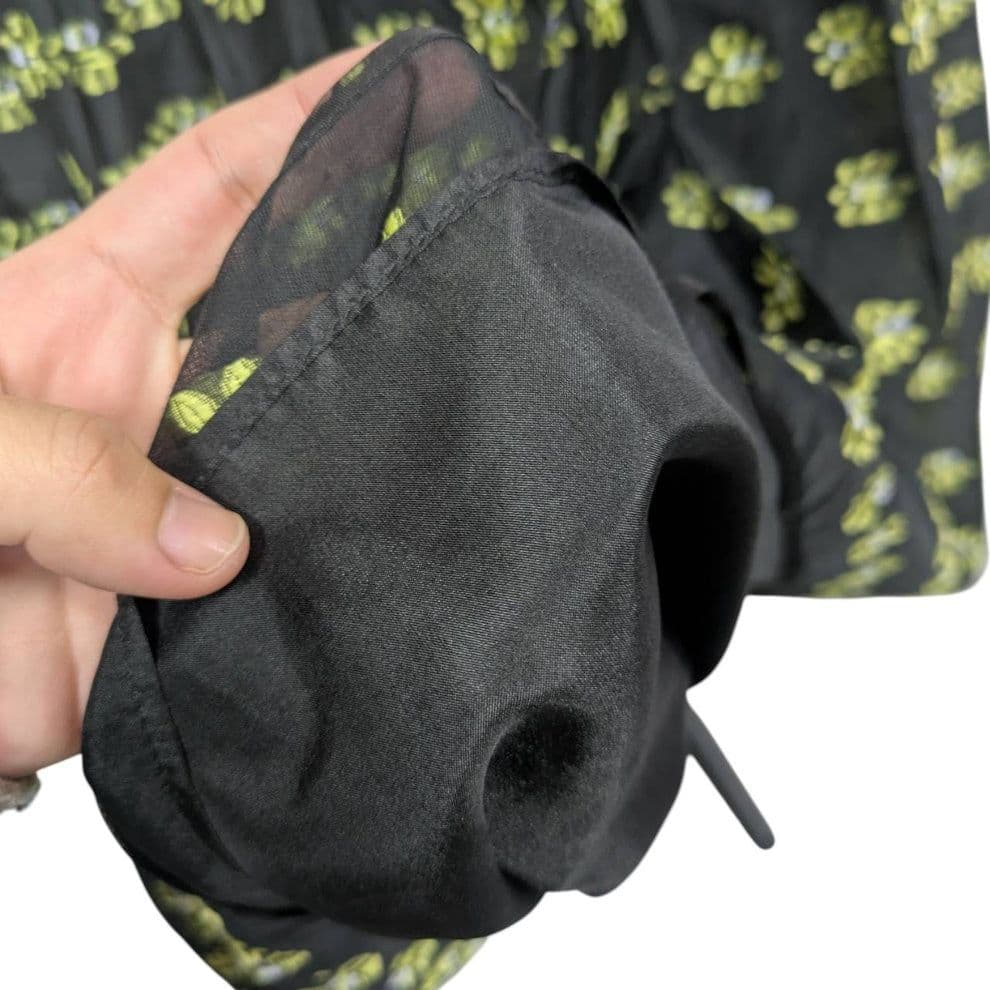 CECILIE BAHANSEN セシリーバンセン 花柄 スカート ブラック