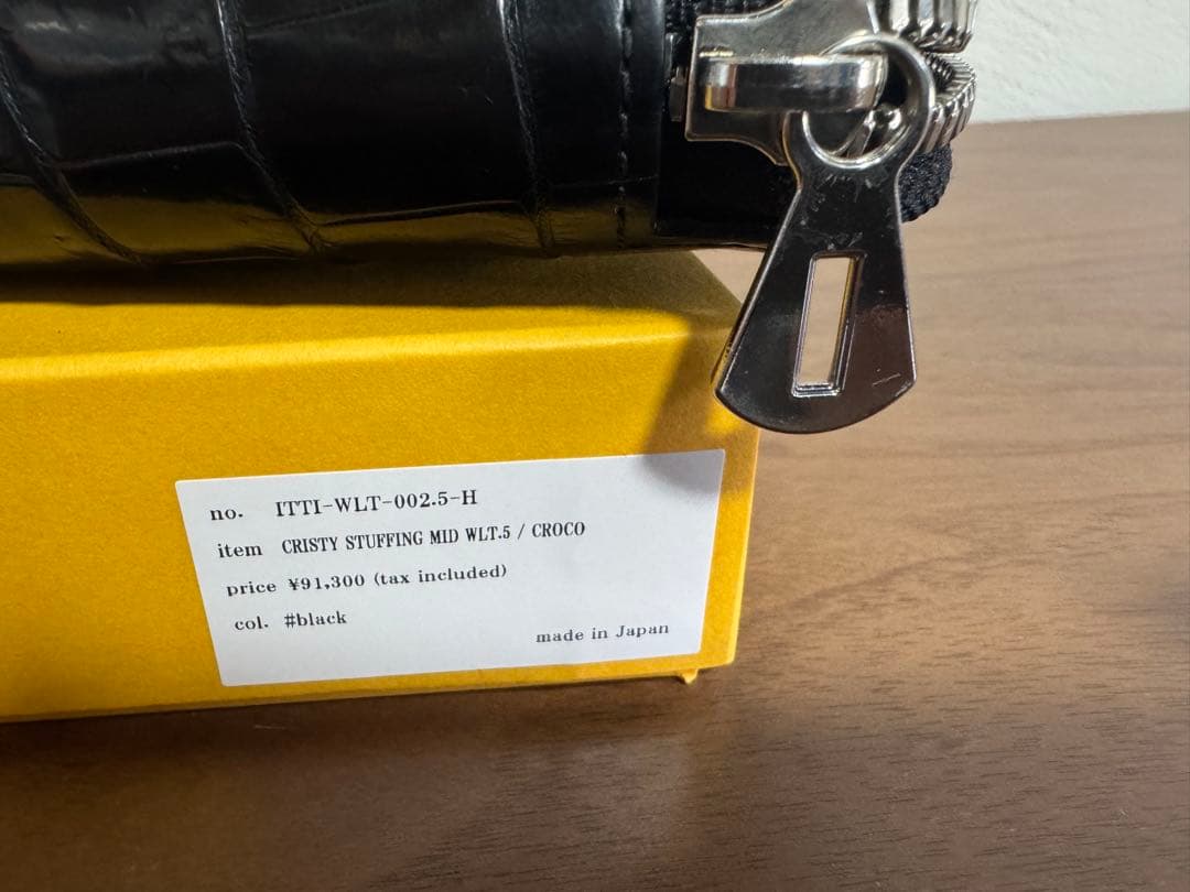 小物 ITTI CRUSTY STUFFING MID WLT5 / CROCO