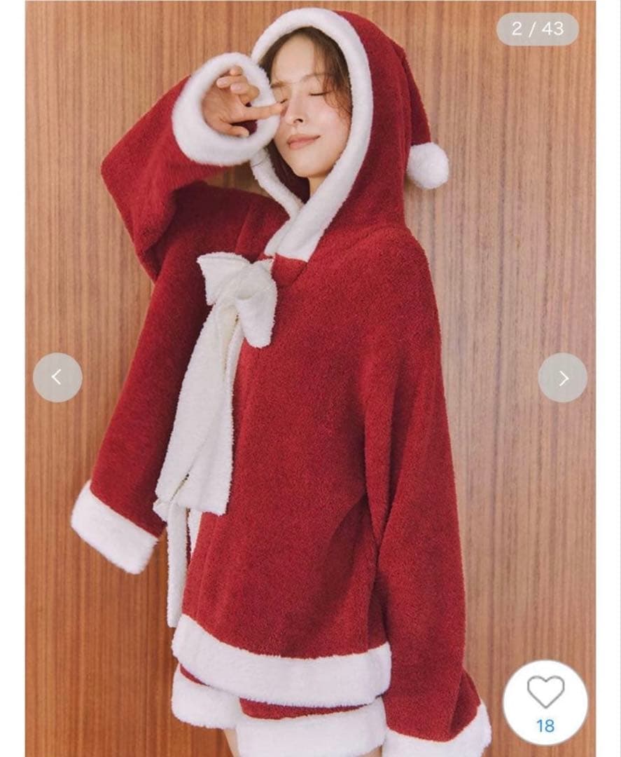 SNIDEL  【WEB限定】サンタクロースセットアップ