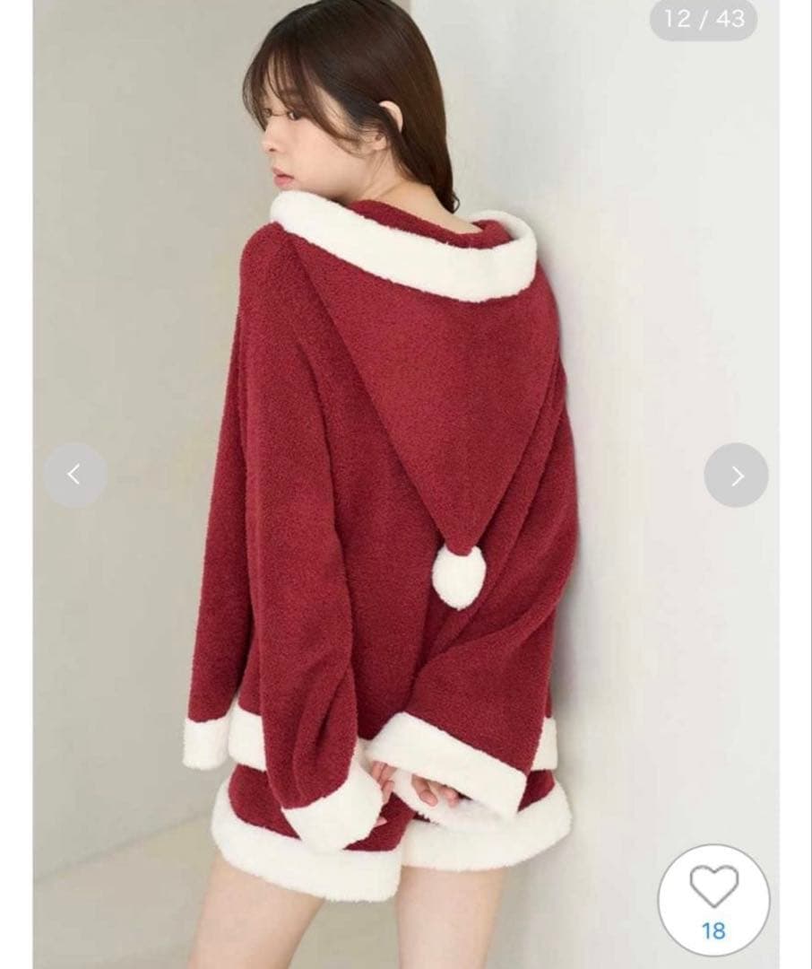 SNIDEL  【WEB限定】サンタクロースセットアップ