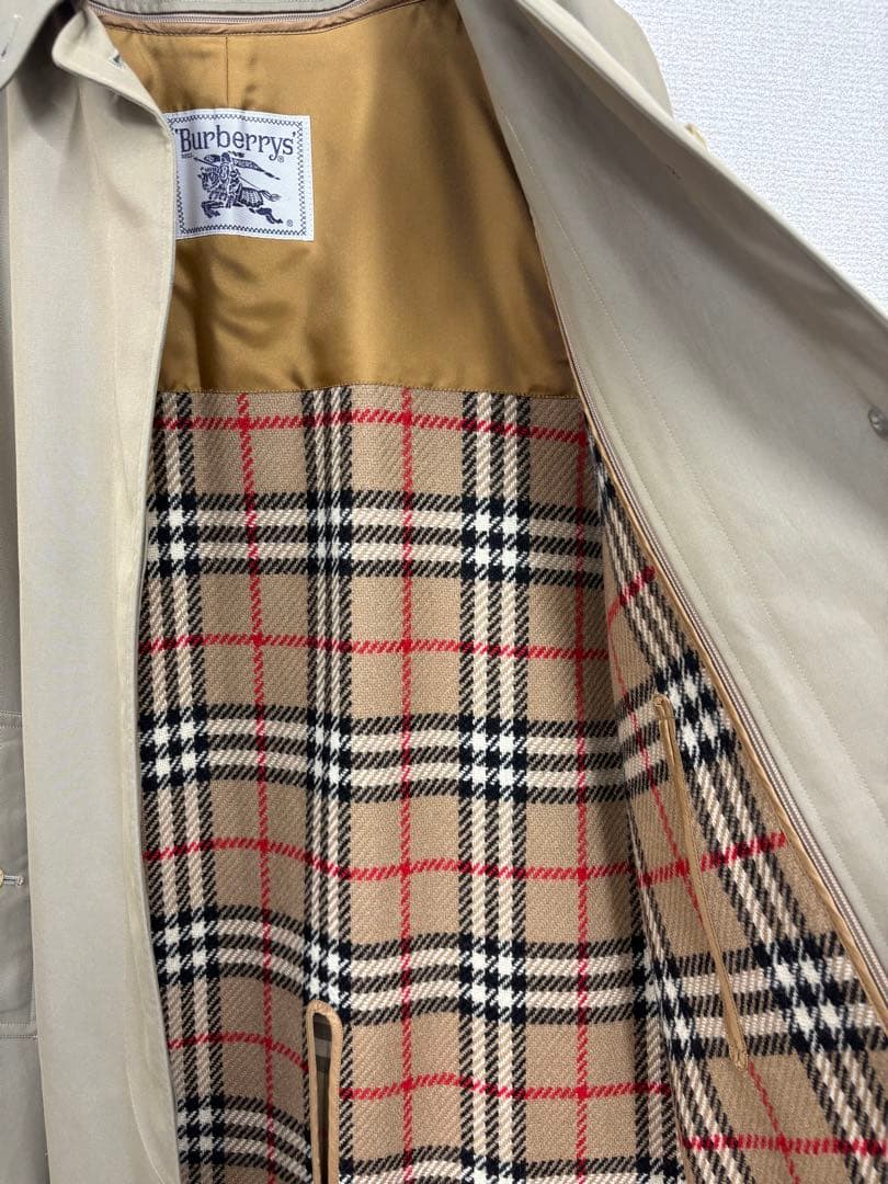 ◎ Burberrys バーバリーズ ステンカラーコート　ノバチェック