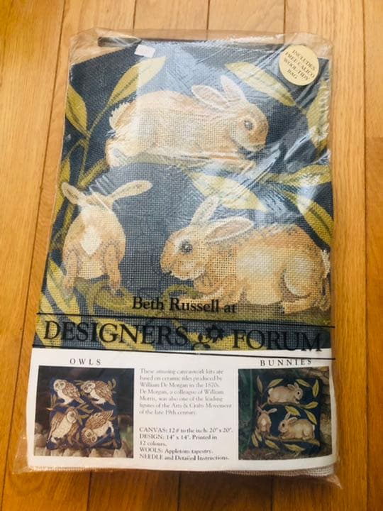 ベスラッセル 刺繍キットBannies by William De Morgan