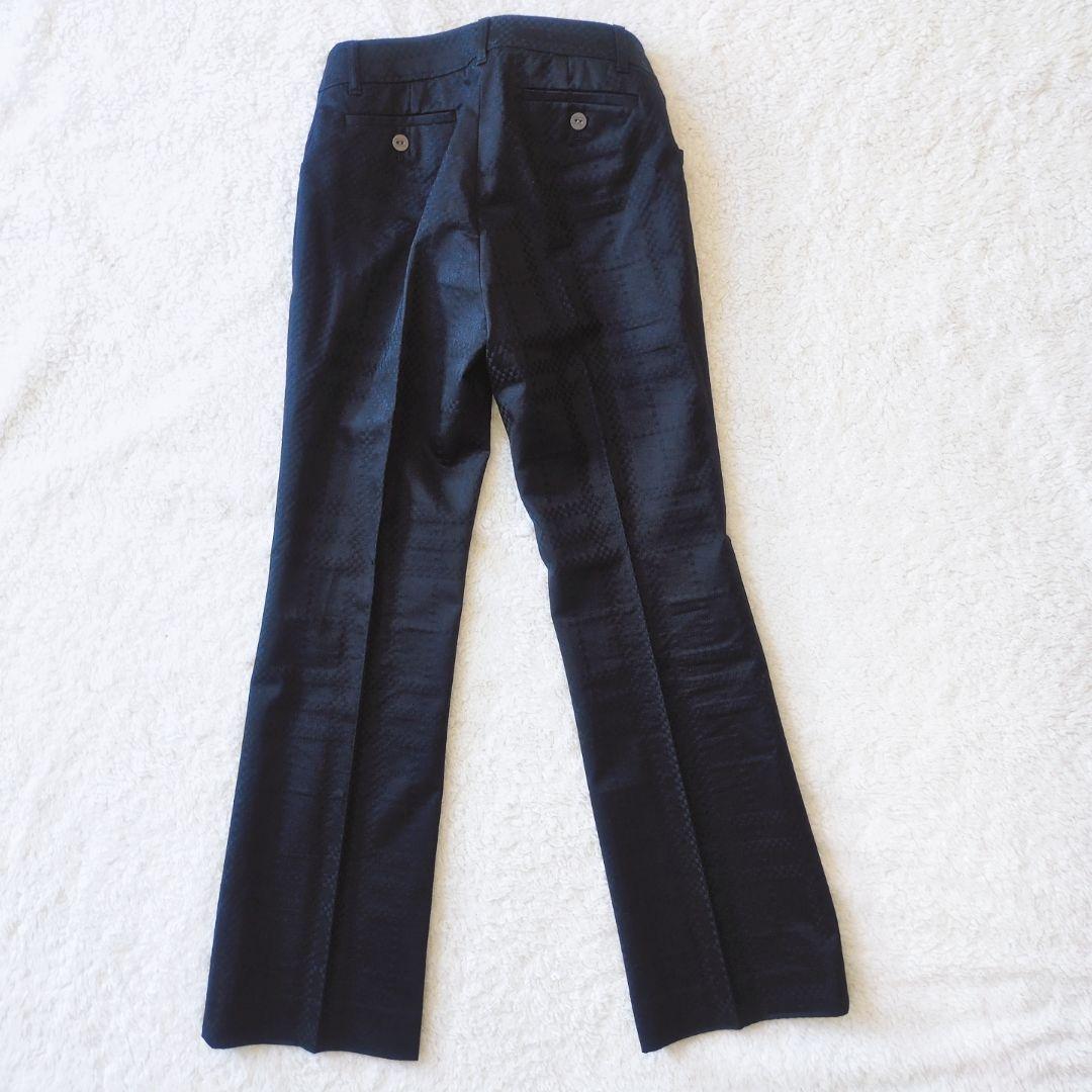 美品 バーバリーロンドン パンツセットアップ ビックチェック ブラック