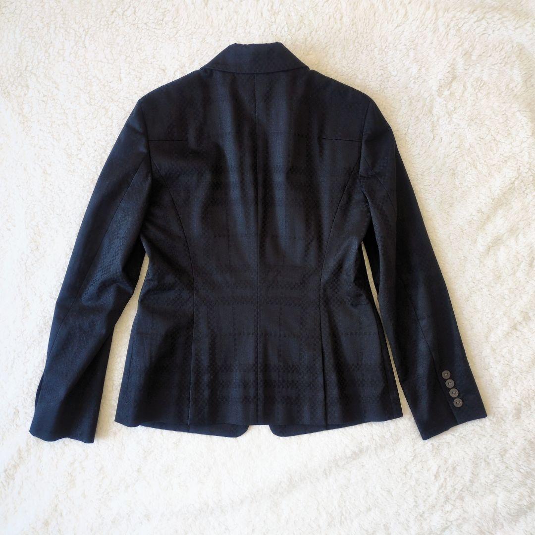 美品 バーバリーロンドン パンツセットアップ ビックチェック ブラック