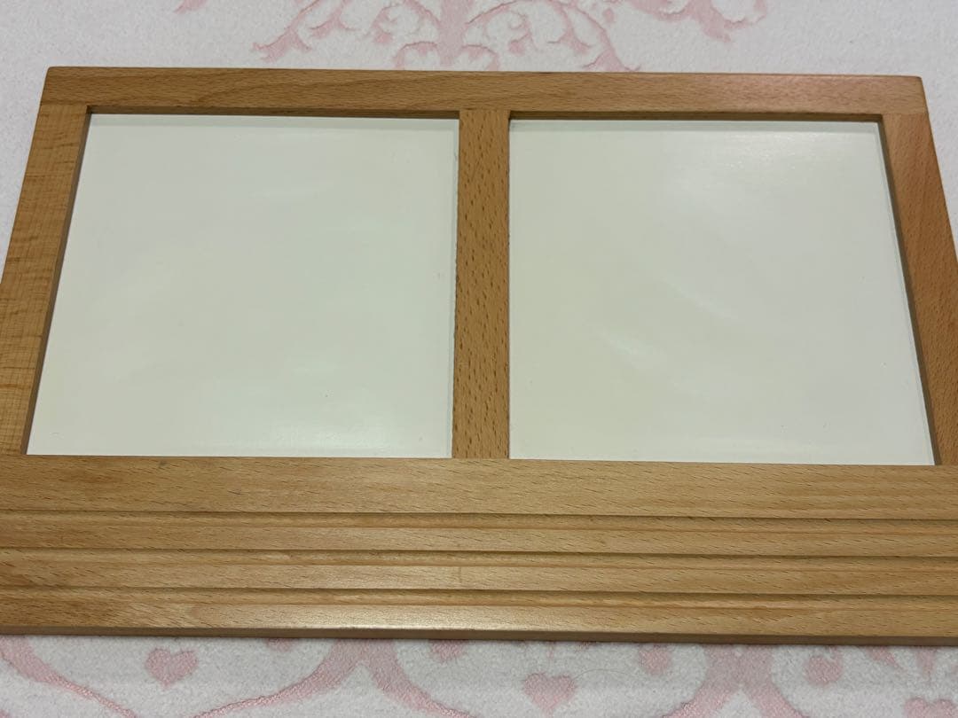 モンテッソーリ　メタルインセッツ、台座、トレイ　３点セット