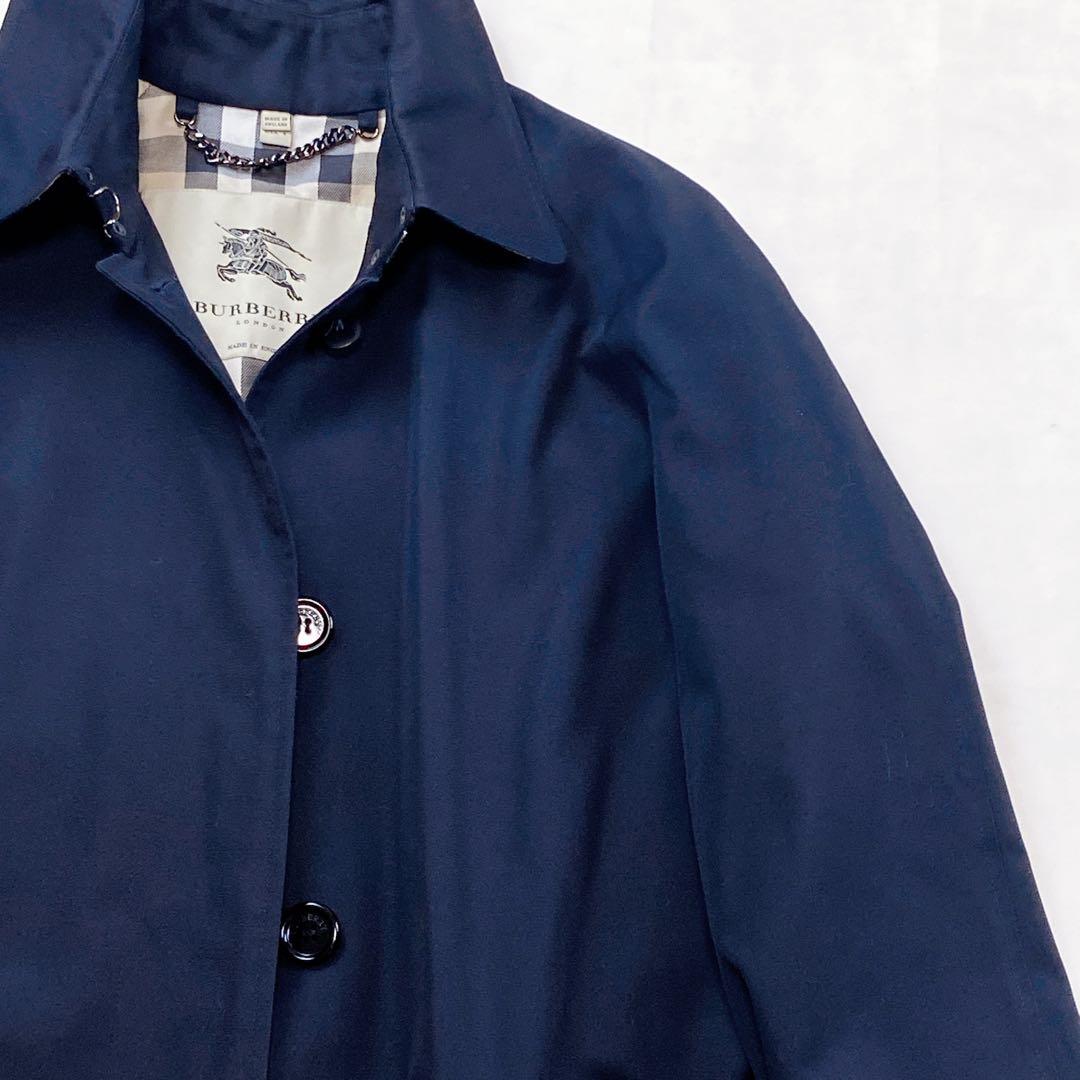 極美品 希少デザイン 英国製 近年タグ バーバリー ノバチェック