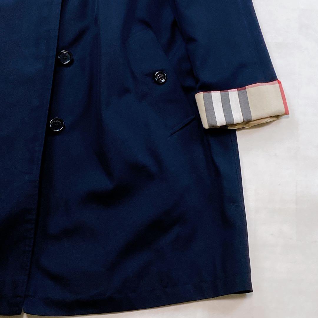 極美品 希少デザイン 英国製 近年タグ バーバリー ノバチェック