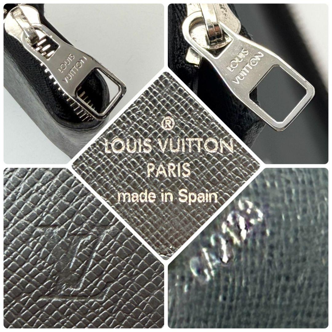 美品 ルイヴィトン タイガ ジッピーウォレット ヴェルティカル ラウンドジップ