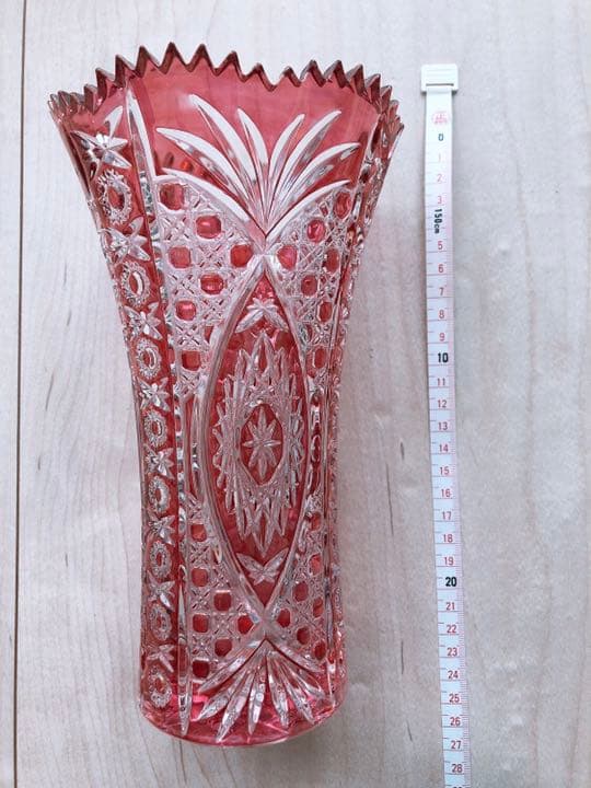 【KAMAY】未使用 クリスタル花瓶