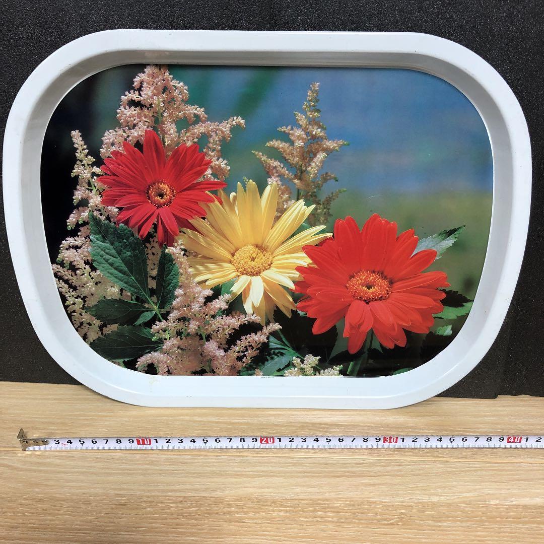 F☆ 昭和レトロ　プレート　お盆　B