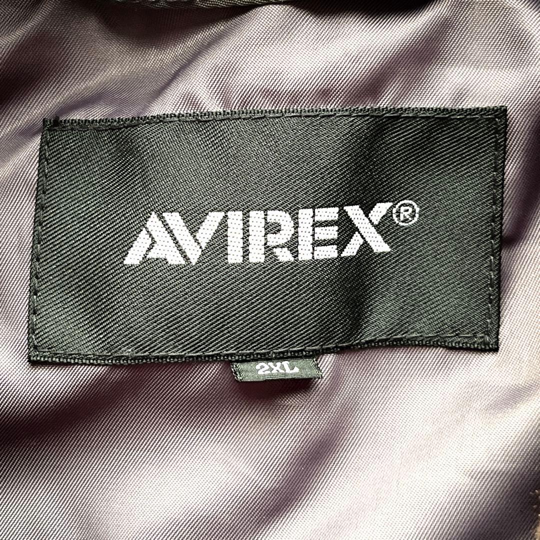 希少XXL AVIREX RETRO BOA B-3 TOPGUN ミリタリー