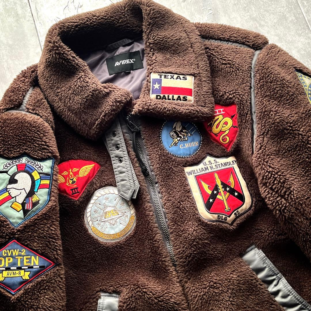 希少XXL AVIREX RETRO BOA B-3 TOPGUN ミリタリー