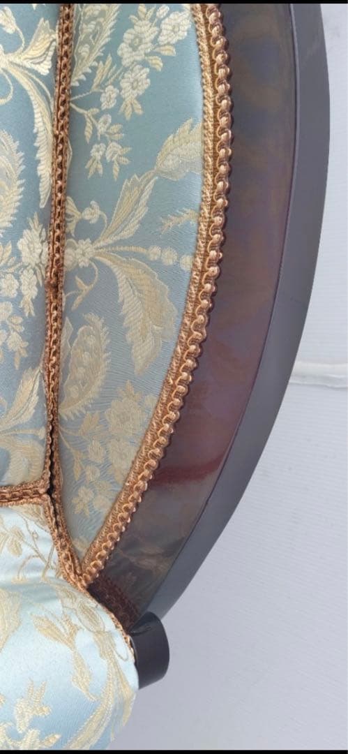 超希少♦️イタリア製 ロココソファ♦️ペット ドール キッズ♦️ダマスク柄♦️送料込