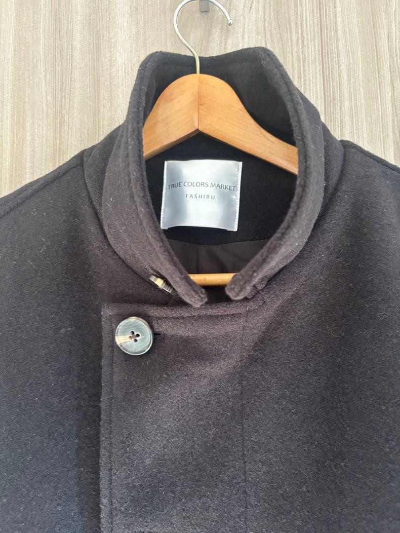 FASHIRU ファシル3way wool blend coat