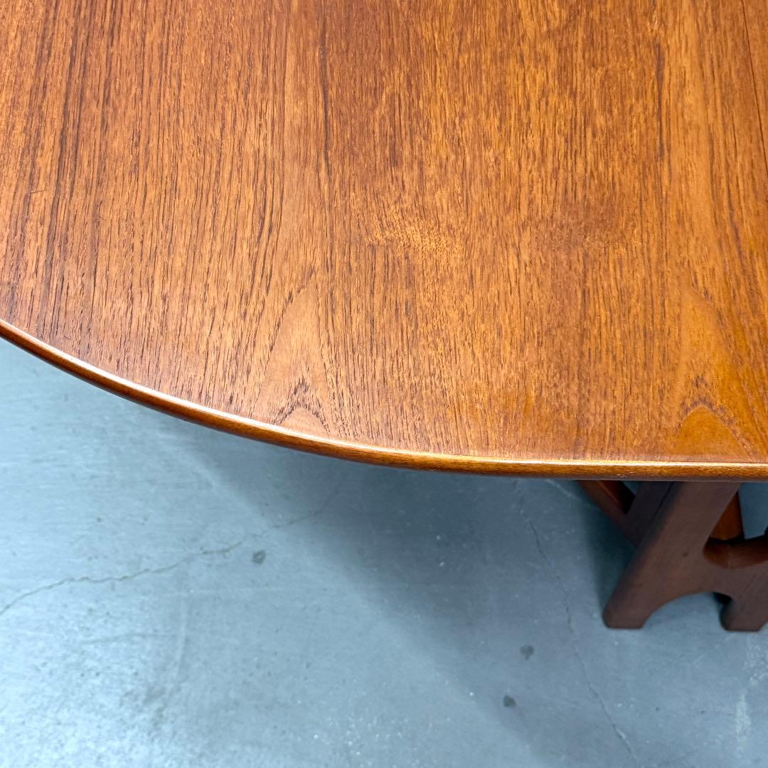 Jentique(ジェンティーク) ドロップリーフ オーバルテーブル (501)