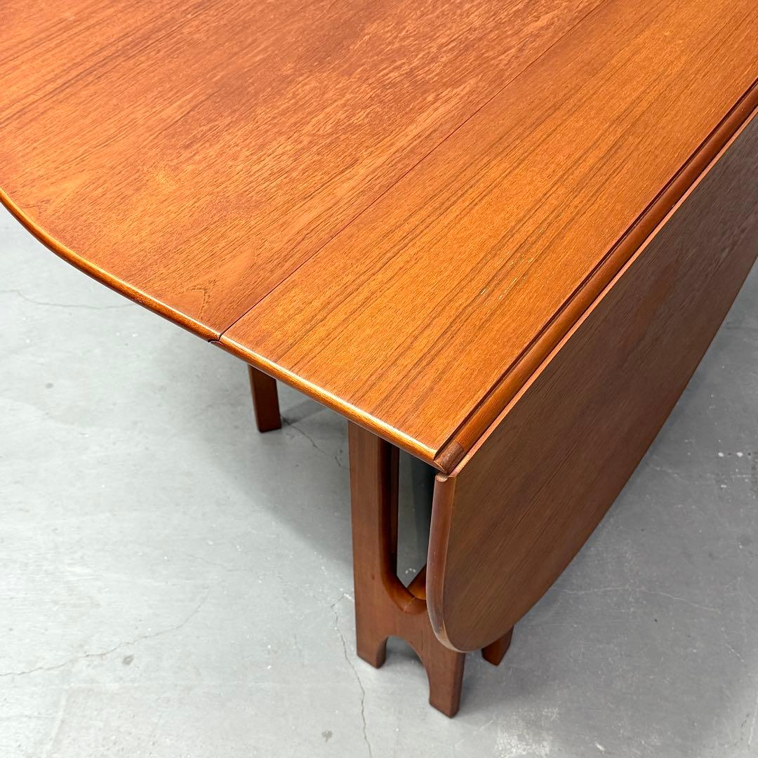 Jentique(ジェンティーク) ドロップリーフ オーバルテーブル (501)