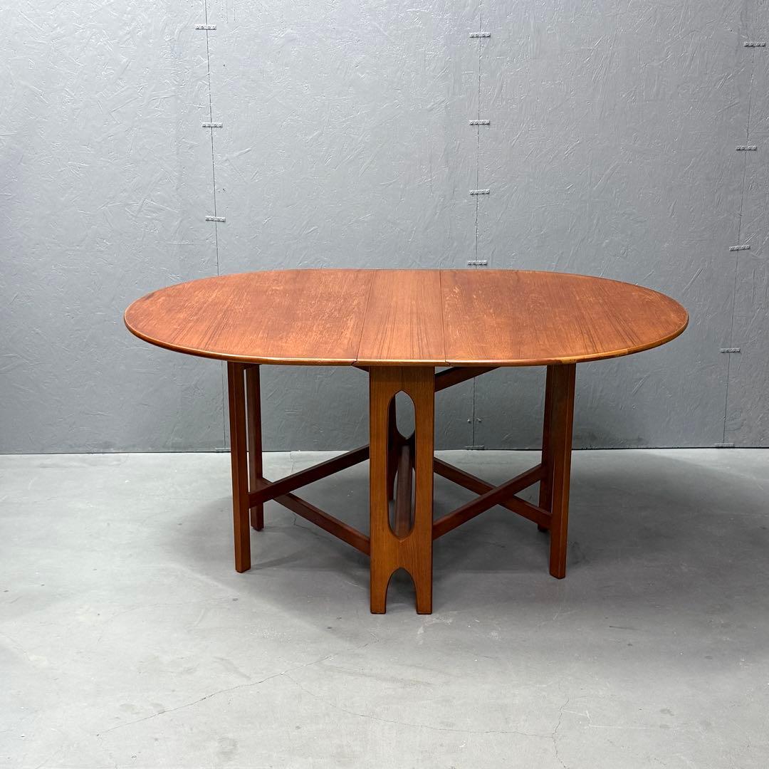 Jentique(ジェンティーク) ドロップリーフ オーバルテーブル (501)