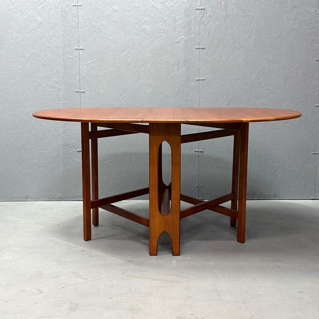 Jentique(ジェンティーク) ドロップリーフ オーバルテーブル (501)