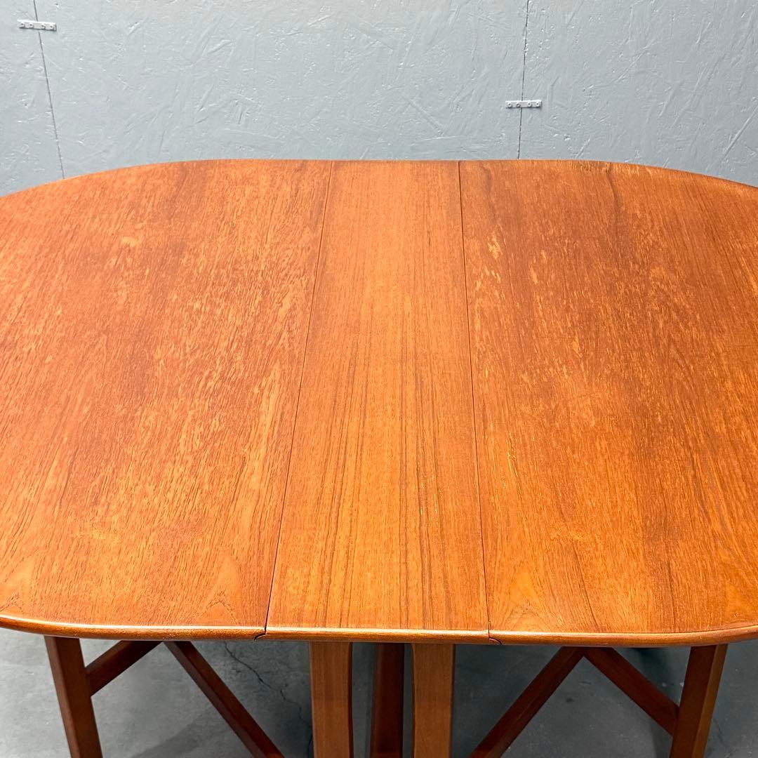 Jentique(ジェンティーク) ドロップリーフ オーバルテーブル (501)