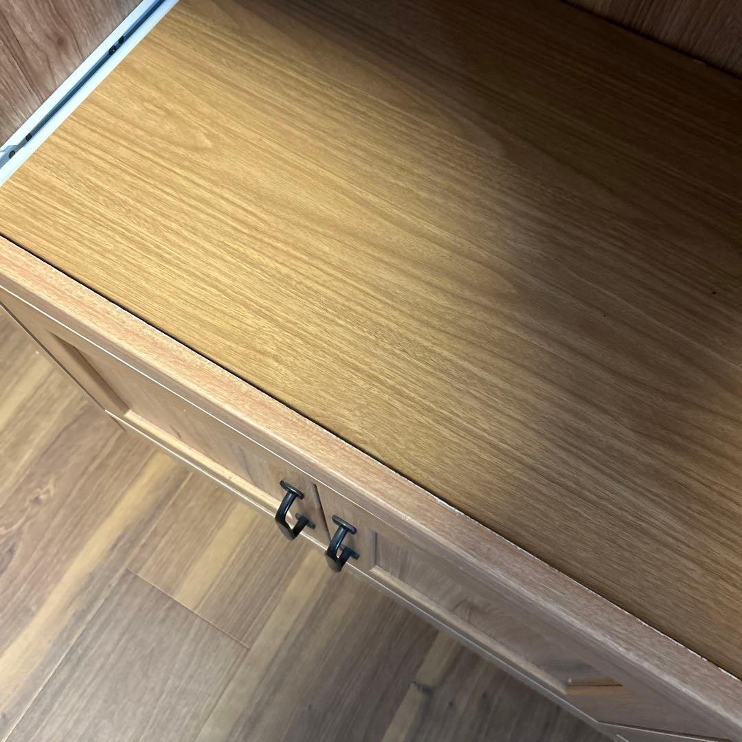 食器棚キッチンカウンター 幅118cmタイプ　LUFFY/レンジ台　SESAME