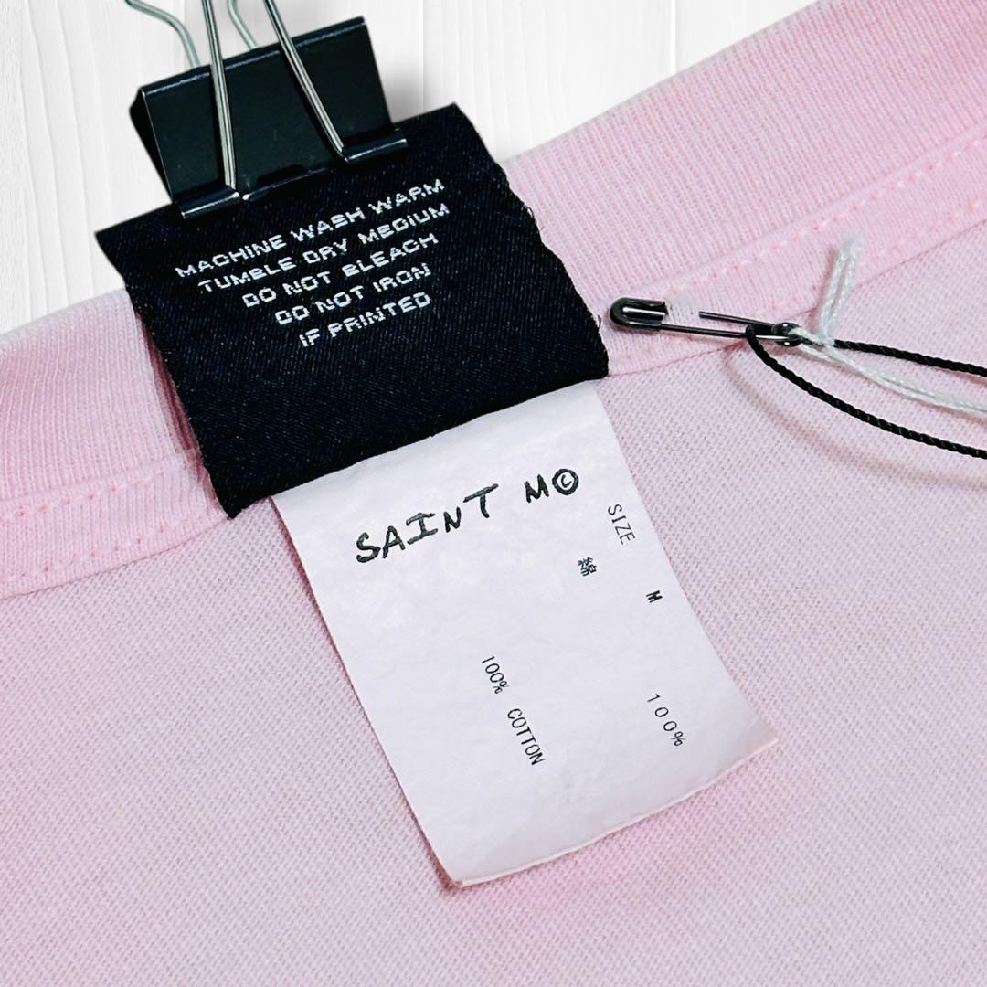専用【22SS☆国内正規品】LS TEE SAINT HOOD/PINK未使用品