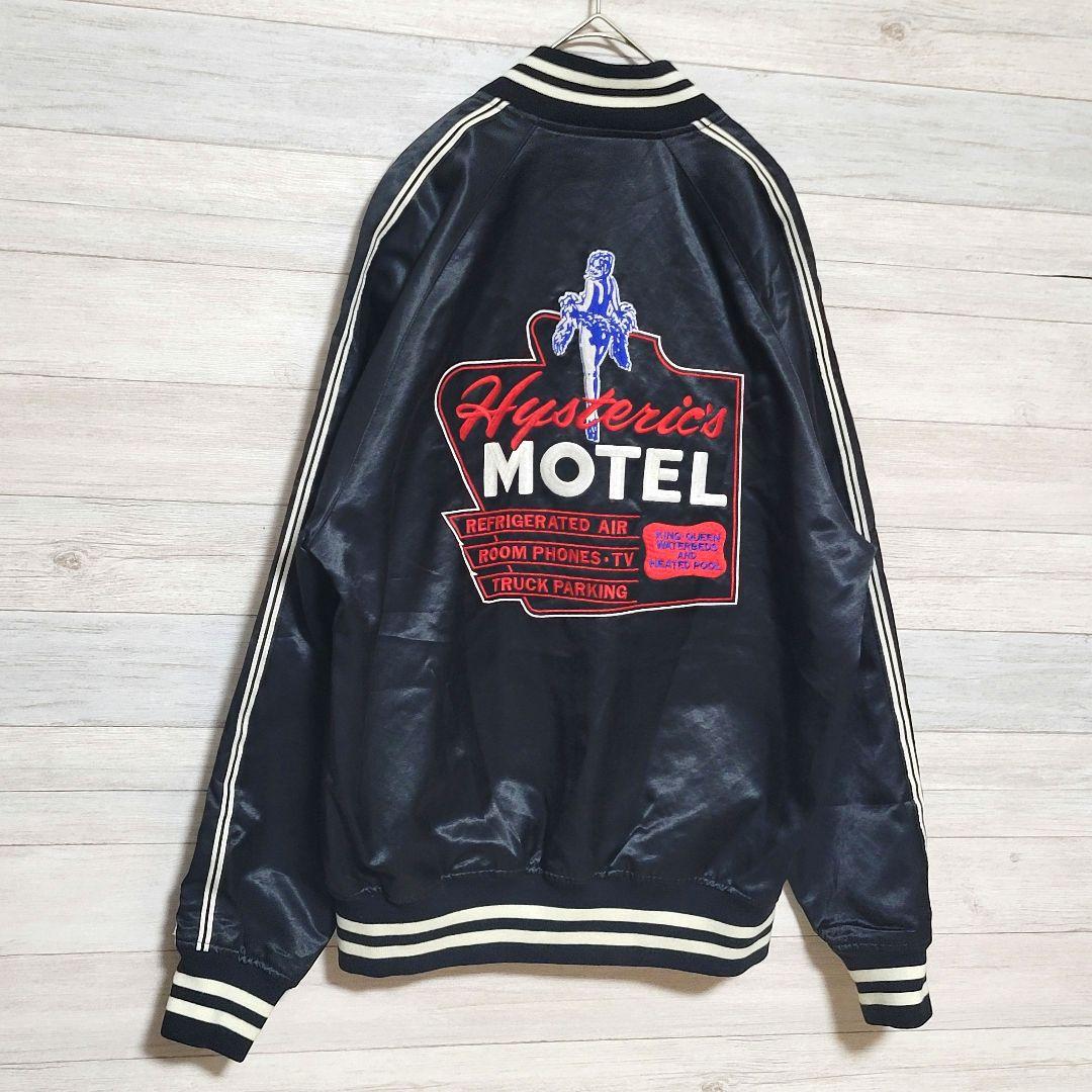 【美品L】HYSTERIC GLAMOUR スカジャン 刺繍 MOTEL