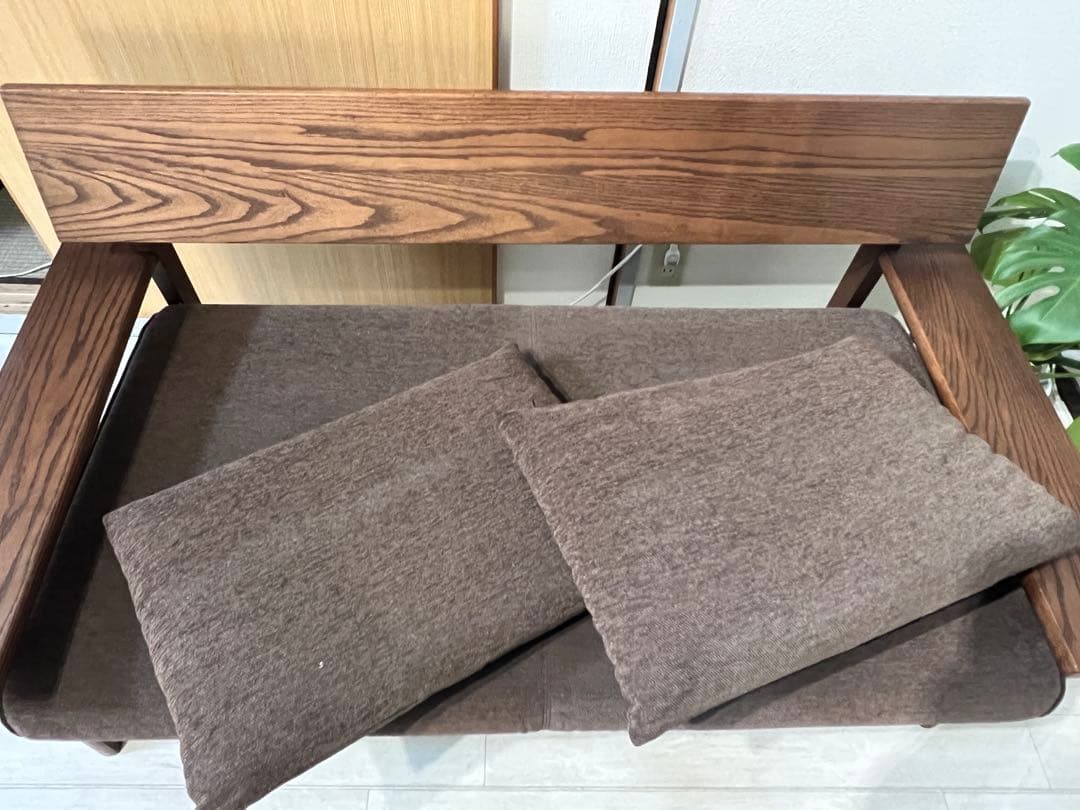 飛騨産業 rk118 両肘付　2人掛けソファ　森のことば