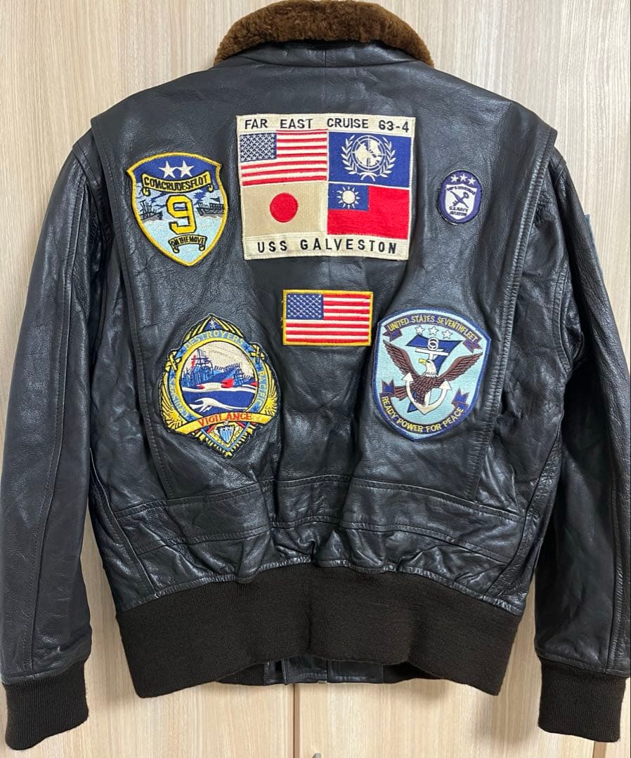 t*m様 MAX CADY's G-1トップガン レザー フライトジャケット S
