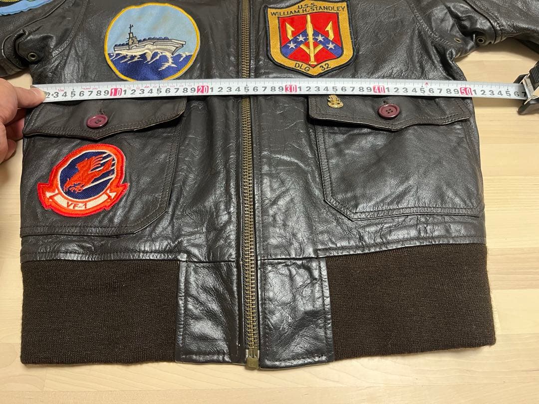 t*m様 MAX CADY's G-1トップガン レザー フライトジャケット S