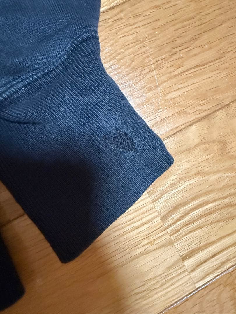 ク*ロ様 リバース　ブラックフーディー　　メキシコ