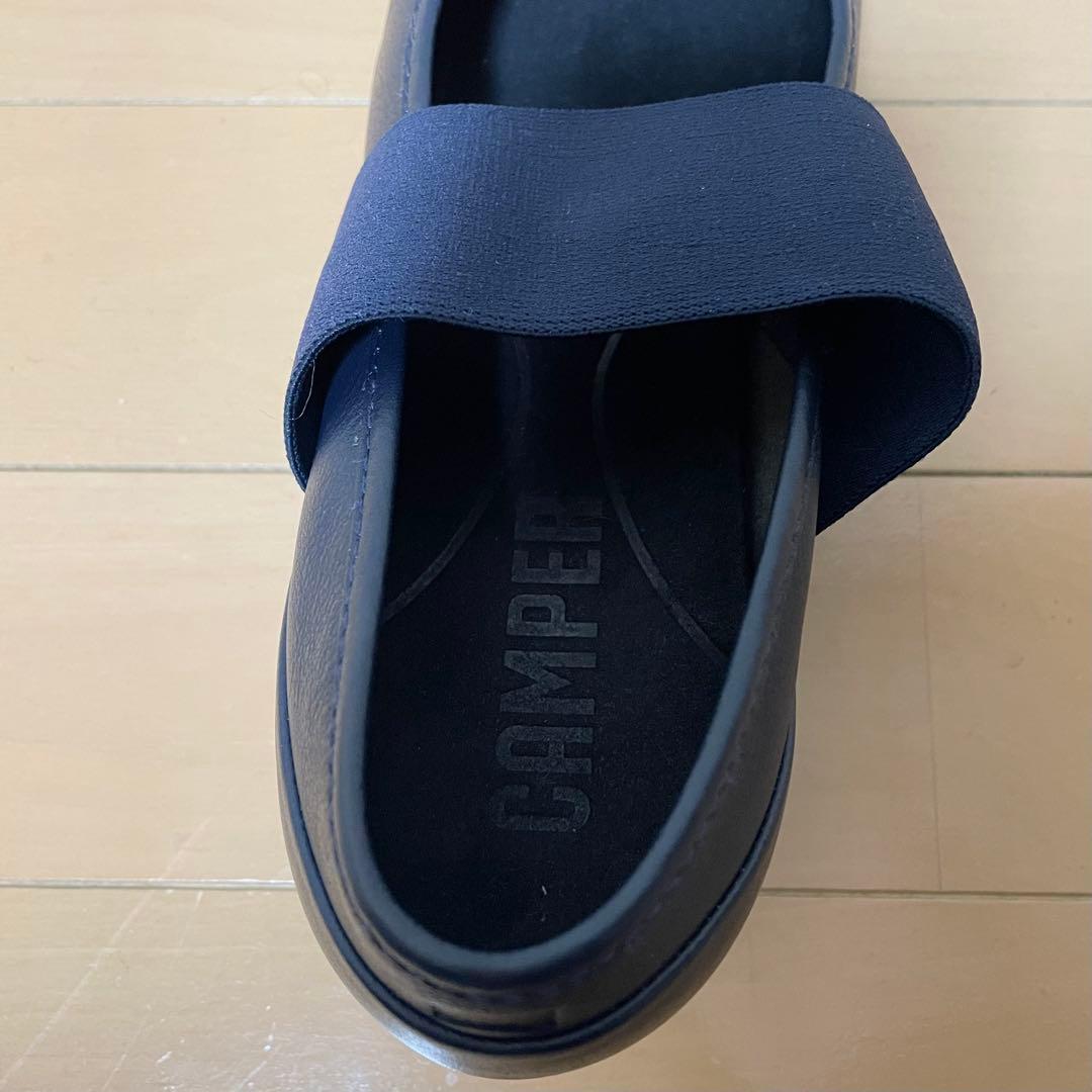 【数回使用程度】カンペール オールライト パンプス レザー ネイビー