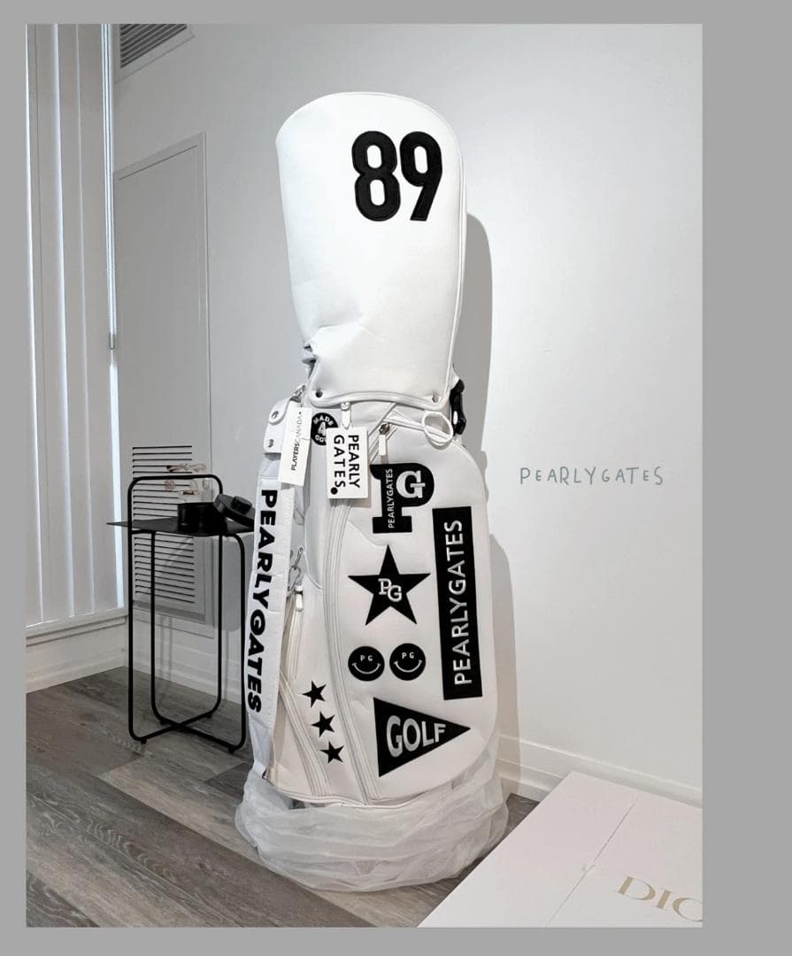 ❤新品❤PEARLY GATES ゴルフバッグ ホワイト