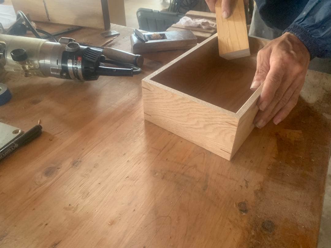 【MUKU】職人限定製作✨高級木材・楓✨木製ティッシュボックス ①