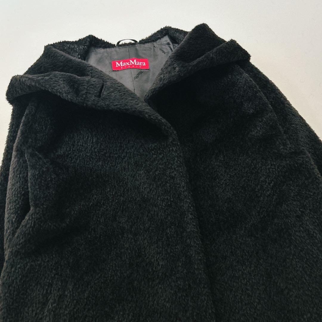 yooly (即購入大歓迎！)専用 マックスマーラ　　フーデッドコート　ウール