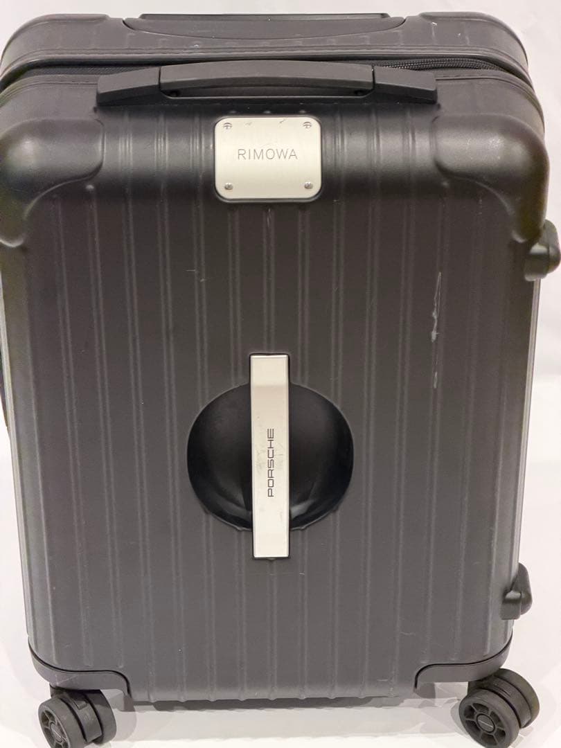 【希少・機内持込可】RIMOWA × PORSCHE コラボスーツケース艶消し黒