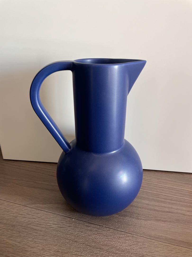 美品 希少 raawii ラーウィー 花瓶 フラワーベース ブルー 青 おしゃれ