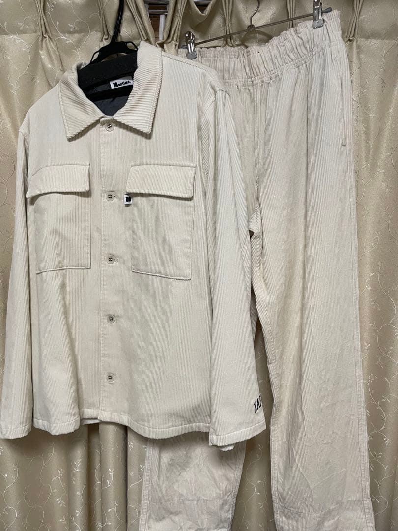 naptime コーデュロイセットアップ